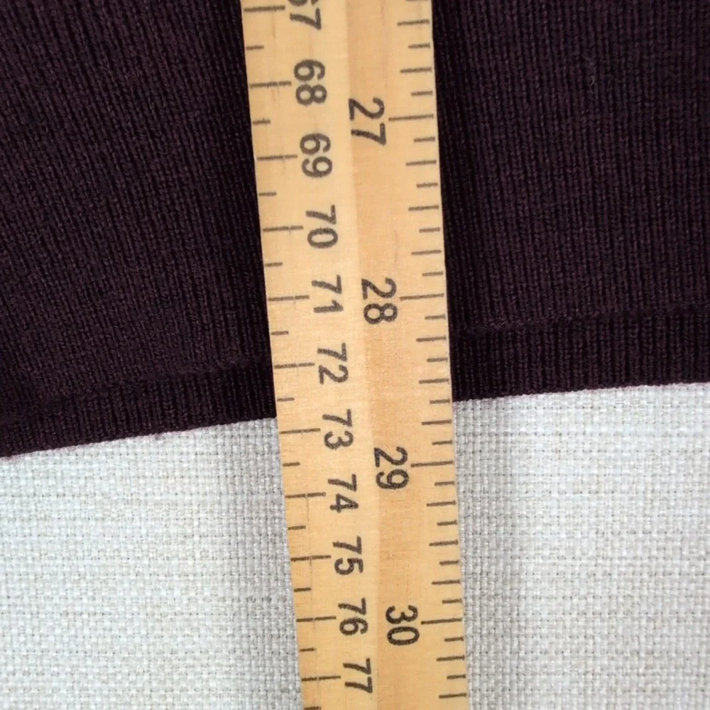 Banana Republic Merino Crew Sweater Mens L Burgundy New Extra Fine Wool